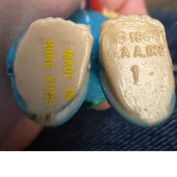 Vintage 1980s‎ Cabbage Patch Kids Mini Figurines Lot of Four Collectible Retro - Picture 3 of 6